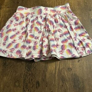 Match Tropical Pineapple Skirt with Pink and Yellow
